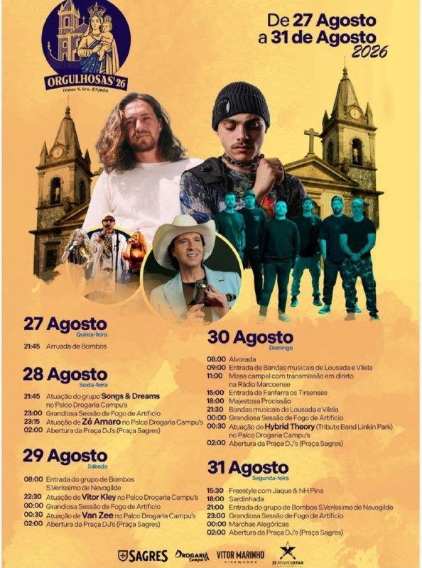 Cartaz de Orgulhosas '26