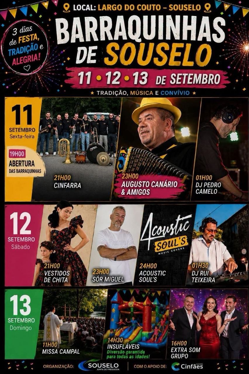 Cartaz de Barraquinhas de Souselo
